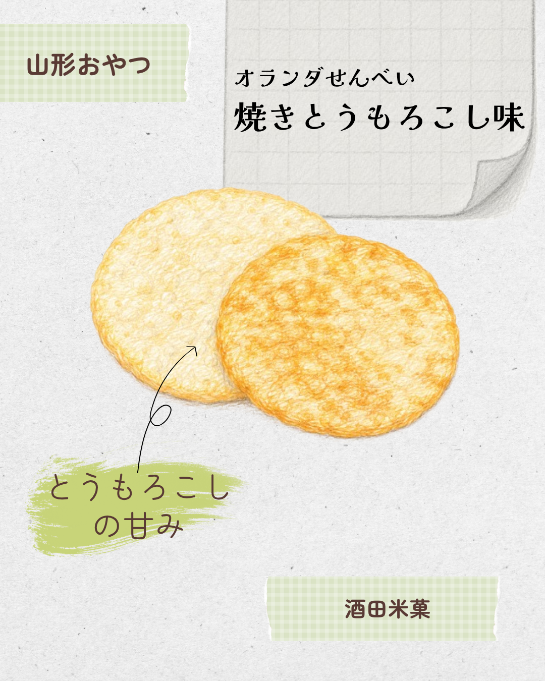 オランダせんべい 焼きとうもろこし 20260529 115934 0000