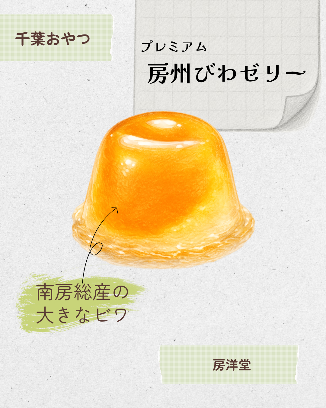 プレミアム房州びわゼリー