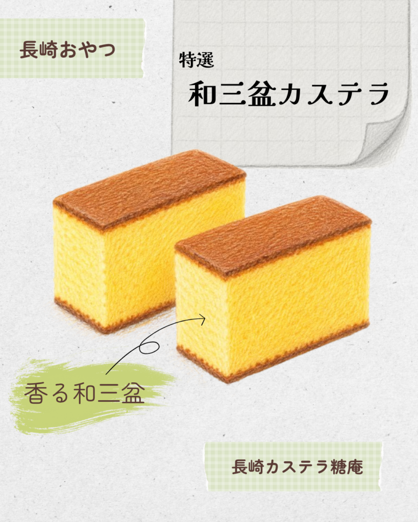 特選和三盆カステラ